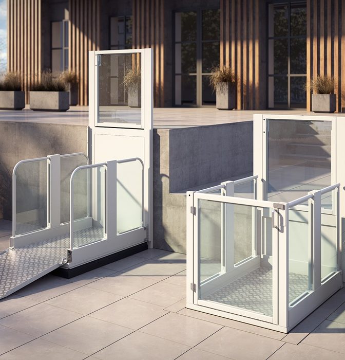 vertical platform lifts AGB140 and AGB145 Barduva