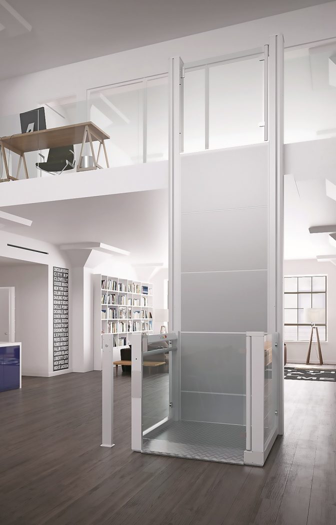 vertical platform lift RB150 by Barduva