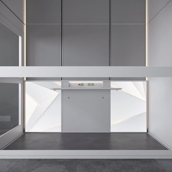 goods lift VB1000 panel design Model03 Barduva