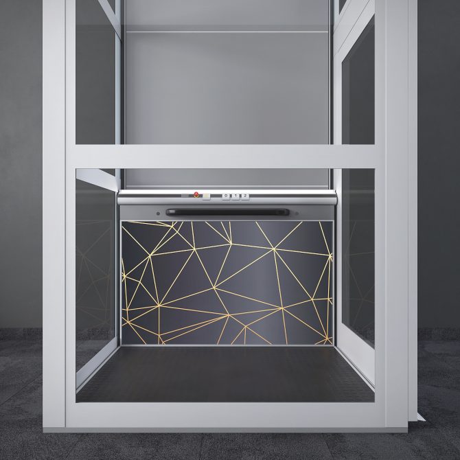 platform lift SB200 panel design Model03 Barduva