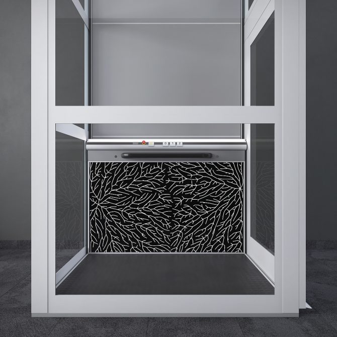 platform lift SB200 panel design Model05 Barduva
